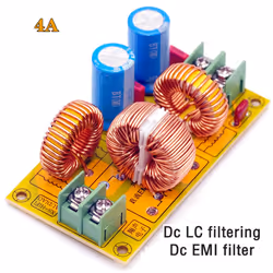 4A DC LC Filter FCC Audio High Frequency Filtering Low Pass Passive