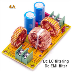 4A DC LC Filter FCC Audio High Frequency Filtering Low Pass Passive