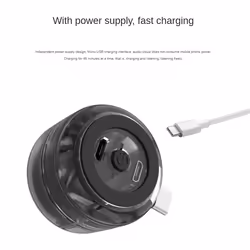 Mini Speaker Universal Type-C Sound Box Type-C Plug in Phone Clear