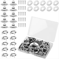 10Sets Marine Grade Twist Lock Fasteners Turn Button Eyelet