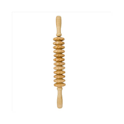 12 Rollers Wooden Massager Curved Exercise Roller Sticks