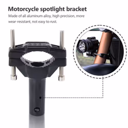 2Pcs Universal Mount Bracket for Motorcycle Bumper Headlight Stand