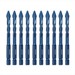 10Pcs High Hardness Eccentric Drill Precision Drilling 6mm