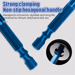 10Pcs High Hardness Eccentric Drill Precision Drilling 6mm