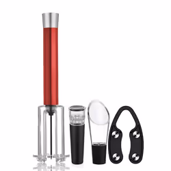 Air Pump Wine Bottle Opener Stainless Steel Opener Corkscrew Out