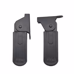 2pcs Electric Moped Front Pedal Scooter Front Foldable Pedal 7cm