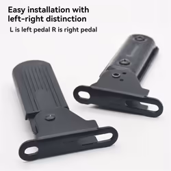 2pcs Electric Moped Front Pedal Scooter Front Foldable Pedal 7cm