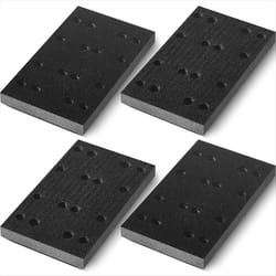 4 Pcs Soft Black Foam Sanding Pads Interface Sander Backing Pad