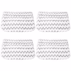 4 PCS Replacement Pads for Steam Mop S1000, S1000A, S1000C