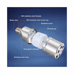 Automatic Water Level Control Valve Straight