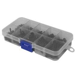 280Pcs Steel Screw Set M3 Hex Bolt Screw Nut Metric