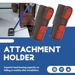 Accessory Holder with 2Pcs Adapters for V6 V7 V8 V10 V11