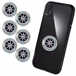 Emf Protection Sticker Anti Radiation Cell Phone Sticker Silver