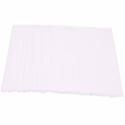 50 Pieces Plastic White Cake Rods(0.4 Inch Diameter 9.5 Inch Length)