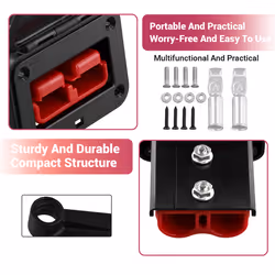 Plug Holder for Anderson Plugs 175A Panel Base