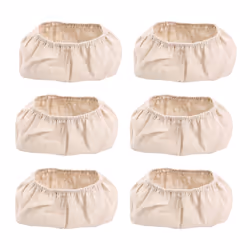 6 Pcs Shape Bread Proofing Basket Cover Natural Rattan Cloth Liner
