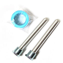 2 Pack 1/2Inch NPT RV Water Heater Anode Rod with PTFE Tape