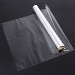 50CM20M Cellophane roll film plain clear florist hamper wrap