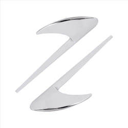 2Pcs Car Side Trim for E Class W213 Silver
