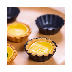Tart Quiche Flan Pan Mold Muffin Cup Pie Pizza Cake Mold 8Pcs