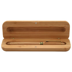 Vintage Elegant Bamboo Fountain Pen With Box For Business