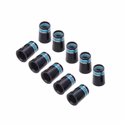 10 Pcs Golf Sleeve Ferrule for Golf Irons Tip,Blue
