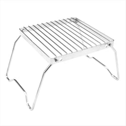 Folding Campfire Grill Portable StainlessSteel Camping Grill Grate