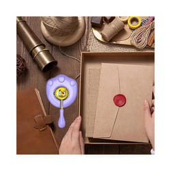 Electric Wax Seal Melting Warmer for Melting Wax Seal Beads Pink