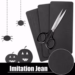 12 Pcs Iron-on Mending Fabric 4.92 x 11 Inch Iron on Clothes Patches