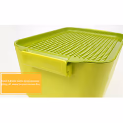 Building Block Storage Box Children's Toy Building Block Box-Blue