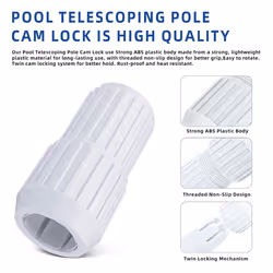 2 Pcs Pool Telescoping Pole Cam Lock Replacement A