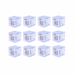 12Pcs Multi Color Flashing Glow in the Dark LED for Drinking