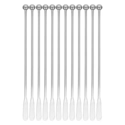 12Pcs Swizzle Sticks, Premium Cocktail Beverage Drink Stirrer Stick