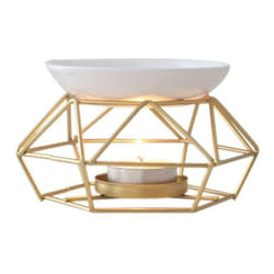 Ceramic Fragrance Lamp Essential Oil Burner Metal Burner