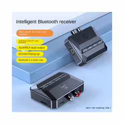 Bluetooth 5.3 Audio Receiver USB U Disk Playback Wireless Adapter