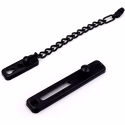 2 Pack Door Chain Lock, Stainless Steel Guard