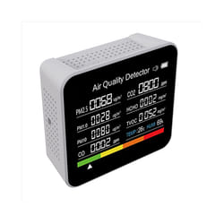 9 In1 Air Quality Monitor Meter Carbon Dioxide PM2.5 PM1.0 Detection