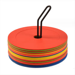 10Pcs Soccer Flat Cones Marker Disc,Speed Agility Training Markers