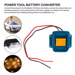 Battery Adapter Converter for 18V Li-Ion Battery Power Tool