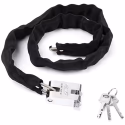 Bike Lock 101CM Metal Anti-Theft Road Bike Heavy Duty With Key