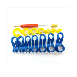 16PC AC Fuel Line Disconnect Removal Tool Set W/Storage Box