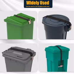 Trash Can Lock,Garbage Can Lock for Animal Fits 30-50 Gallon Bin
