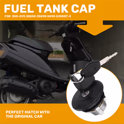 Motorcycle Fuel Tank Cap Fuel Tank Cap Lock for JOG-3YK JOG50
