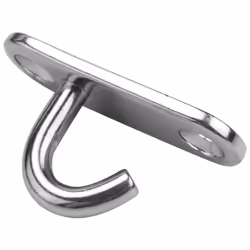 6 Pack Stainless Steel Ceiling Hooks M5 Oval Open Hooks Wall Mount
