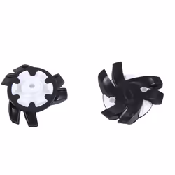 14Pcs Golf Shoe Pins Non-Slip Turn Fast Twist Screw Spike Black+White