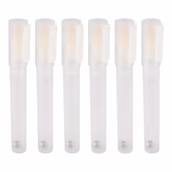 6 Empty Fillable Blank Paint Pen Markers Refillable Paint Pen