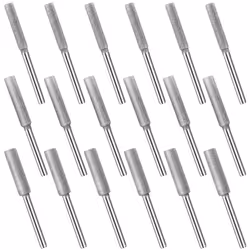 18Pcs Chainsaw Sharpener Bits,3 Size for Chain Saw Stone Jewelry Wood