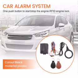 Smart Car Engine Push Start Stop Button Rfid Lock Ignition Keyless