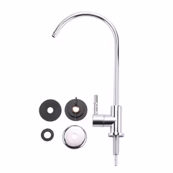 1/4 Inch Chrome Water Filter Faucet Reverse Osmosis Sink Kitchen Tap