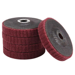 5Pcs 4 Inch Polishing Grinding Wheel,Scouring Pad for Angle Grinder